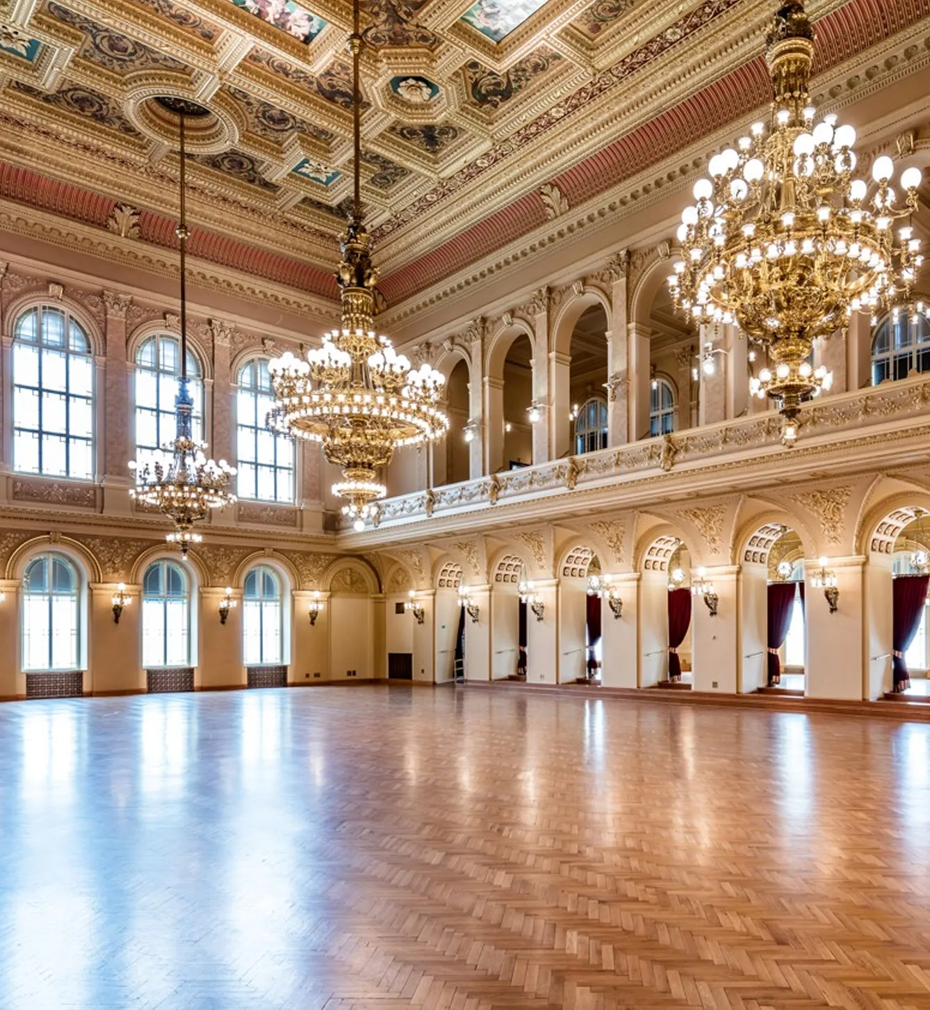 Interiér sálu Palác Žofín